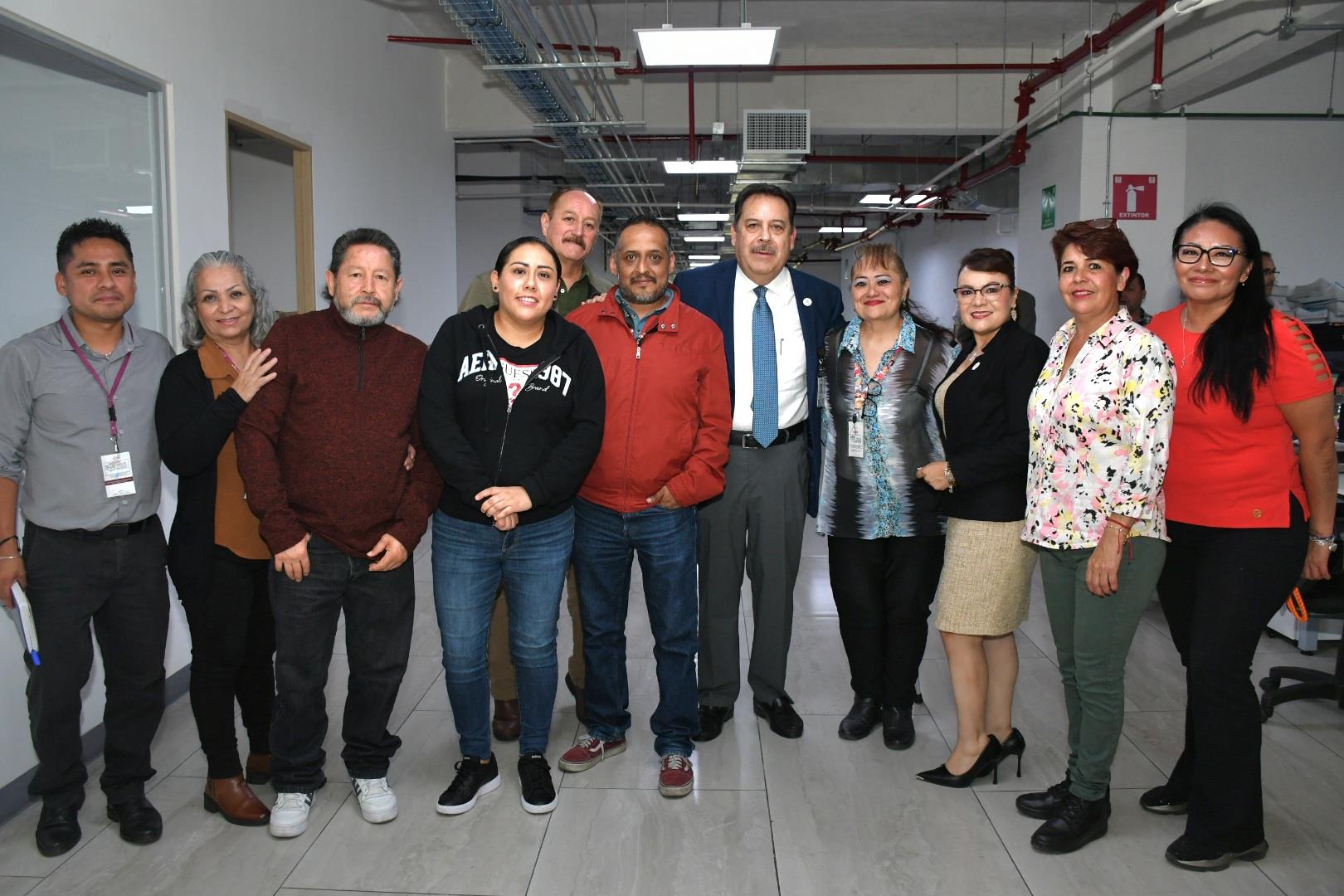 Saludamos a nuestras compañeras y compañeros que laboran en la Subdirección de Personal